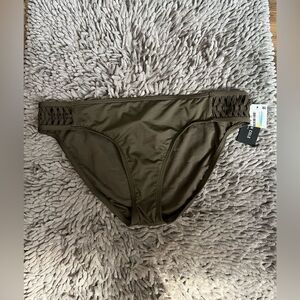 Kenneth Cole olive green the hipster bathing suit bottom XL Beach‎ travel